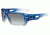 Oakley Eyepatch 2 Blue/Clear Fade Frame Progressive Rx Sunglasses OO9136-02