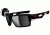 Oakley Eyepatch 2 Sunglasses - Troy Lee Design Polished Black Frame and Black Iridium Lens OO9136-15