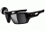 Oakley Eyepatch 2 Sunglasses - Troy Lee Design Polished Black Frame and Black Iridium Polarized Lens OO9136-16