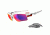 Oakley Fast Jacket XL Mens Sunglasses Polished White Frame, OO Red Polarized and Black Iridium Lens OO9156-22