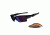 Oakley Fast Jacket XL Sunglasses, Polish Blk Frame, G30 Irid+Persimmon Lens OO9156-03