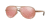 Oakley Feedback Womens Sunglasses 407930-59 - Burned Copper Frame, Vr28 Black Iridium Lenses