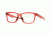 Oakley FENCELINE OX8069 Single Vision Prescription Eyeglasses 806910-53 - Frosted Red Frame