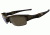 Oakley Flak Jacket Black Chrome Frame w/ Tungsten Iridium Polarized Lenses Sunglasses 24-119