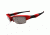 Oakley Flak Jacket Sunglasses - Infrared w/ OOBlack Iridium Polarized 03-896