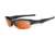 Oakley Flak Jacket Sunglasses, Matte Black Frame, Persimmon to Grey Transition Lens 11-433