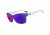 Oakley Forehand Sunglasses, Brilliant Blue Frame, Positive Red Iridium Lens OO9179-17
