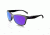 Oakley Forehand Sunglasses, Polished Black Frame, Violet Iridium Lens OO9179-26