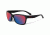 Oakley Forehand Sunglasses, Polished Black Frame, Positive Red Iridium Lens OO9179-27