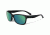 Oakley Forehand Sunglasses, Polished Black Frame, Emerald Iridium Lens OO9179-28