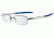 Oakley Frag 53mm Brushed Chrome Eyeglass Frames w/ Blank Lenses OX5045-0453