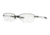 Oakley FRAG OX5045 Prescription Eyeglasses 504503-53 - Pewter Frame, Clear Lenses