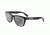 Oakley Frogskins 07 Sunglasses, Polished Black Frame, Grey Lens, Polarized 03-223