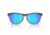 Oakley Frogskins Range Sunglasses, Matte Black / Matte Crystal Black, PRIZM Sapphire, PRIZM Sapphire, OO9284-1955