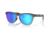 Oakley Frogskins Range Sunglasses, Matte Black / Matte Crystal Black, PRIZM Sapphire, PRIZM Sapphire, OO9284-1955