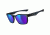 Oakley Garage Rock Mens Sunglasses Crystal Black Frame, Violet Iridium Lens OO9175-22