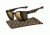 Oakley Garage Rock Mens Sunglasses SW Gold Series Brown Tortoise Frame, 24K Polarized Lens OO9175-19
