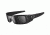 Oakley Gascan (Asian Fit) Sunglasses, Polished Black Frame and Black Iridium Lens OO9105-01