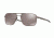 Oakley GAUGE 6 OO6038 Single Vision Prescription Sunglasses, 57mm, Pewter, OO6038-603806-57-SV
