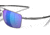 Oakley GAUGE 8 OO4124 Sunglasses 412406-62 - Matte Gunmetal Frame, Prizm Sapphire Polarized Lenses