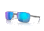 Oakley GAUGE 8 OO4124 Sunglasses 412406-62 - Matte Gunmetal Frame, Prizm Sapphire Polarized Lenses