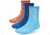 Oakley Golf Socks Tnp, 3 Pieces - Mens, Bright Azur, Large/Extra Large, 93354-6BB-L/XL