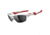 Oakley Half Jacket 2.0 Mens Sunglasses Polished White Frame, Black Iridium Lens OO9144-17