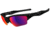 Oakley Half Jacket 2.0 XL Sunglasses, OO Red Iridium Polarized Lens, Polished Black Frame OO9154-27
