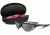 Oakley Half Jacket Array Matte Black Frame w/ Gray, G20, Persimmon Lenses Sunglasses 03-628