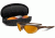 Oakley Half Jacket Array Matte Rootbeer Frame w/ Bronze,Persimmon ,Clear Lenses Sunglasses 03-629