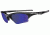 Oakley Half Jacket XLJ Jet Black /Deep Blue Polarized Lenses Sunglasses 12-751
