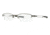 Oakley Halftrack Bifocal Prescription Eyeglasses 310903-48 - Pewter Frame, Clear Lenses