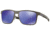 Oakley HOLBROOK METAL OO4123 Progressive Prescription Sunglasses, 55mm, Gunmetal, OO4123-412319-55-PRO