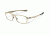Oakley Hollowpoint Mens Eyeglasses, White Gold Frame, 53mm OX5075-0453