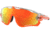 Oakley JAWBREAKER OO9290 Progressive Prescription Sunglasses, 31mm, Matte Clear, OO9290-929037-31-PRO