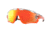 Oakley Jawbreaker OO9290 Sunglasses 929037-31 - Matte Clear Frame, Fire Iridium Lenses