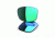 Oakley Jupiter Squared Replacement Lens Kit - Jade Iridium 43-477