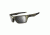 Oakley Jury Sunglasses - Distressed Silver Frame w/ Black Iridium Polarized Lenses OO4045-05