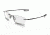 Oakley Keel Bifocal Prescription Eyeglasses, Chrome Frame, OX3122-0353BI