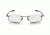 Oakley Keel Bifocal Prescription Eyeglasses, Chrome Frame, OX3122-0353BI