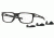 Oakley LATCH EX OX8115 Progressive Prescription Eyeglasses, 52mm, Black/Camo, OX8115-811505-52-PRO