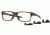 Oakley LATCH EX OX8115 Progressive Prescription Eyeglasses 811506-52 - Polished Brown Tortoise Frame, Clear Lenses