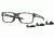 Oakley LATCH EX OX8115 Progressive Prescription Eyeglasses 811507-52 - Polished Grey Tortoise Frame, Clear Lenses