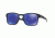 Oakley LATCH SQ OO9353 Sunglasses 935304-52 - Matte Black Frame, Violet Iridium Polarized Lenses