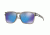 Oakley Latch Squared A OO9358 Sunglasses 935812-55 - Matte Grey Ink Frame, Prizm Sapphire Lenses