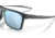 Oakley Leffingwell Sunglasses, Crystal Black Frame, Prizm Deep Water Lens, Polarized, 57, OO9100-910005-57