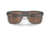 Oakley Leffingwell Sunglasses, Matte Grey Smoke Frame, Prizm Tungsten Lens, 57, OO9100-910002-57