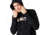 Oakley Lux Chenille Logo Hoodie - Mens, Blackout, Extra Large, 472478-02E-XL