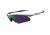 Oakley M-Frame Hybrid S Sunglasses - Polished White Frame w/ Jade Iridium Lenses 09-200