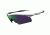 Oakley M-Frame Hybrid Sunglasses - Polished White Frame w/ Jade Iridium Lenses 09-196